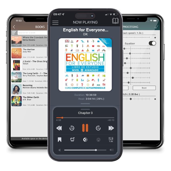 Descargar audiolibro gratis English for Everyone: Nivel 4: Avanzado, Libro de Estudio: Curso completo de autoaprendizaje by DK y escuchar en cualquier lugar en sus dispositivos iOS en la aplicación ListenBook.