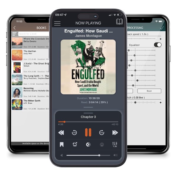 Download fo free audiobook Engulfed: How Saudi Arabia Bought Sport, and the World by James Montague and listen anywhere on your iOS devices in the ListenBook app.