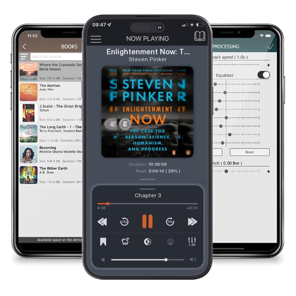Download fo free audiobook Enlightenment Now: The Case for Reason, Science, Humanism,... by Steven Pinker and listen anywhere on your iOS devices in the ListenBook app.