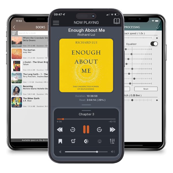 Download fo free audiobook Enough About Me by Richard Lui and listen anywhere on your iOS devices in the ListenBook app.