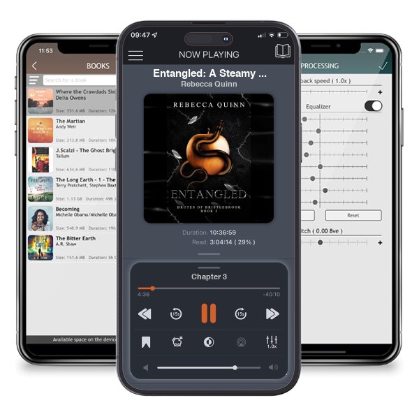 Download fo free audiobook Entangled: A Steamy Post-Apocalyptic Romance (Brutes of Bristlebrook Trilogy Book 2) by Rebecca Quinn and listen anywhere on your iOS devices in the ListenBook app.