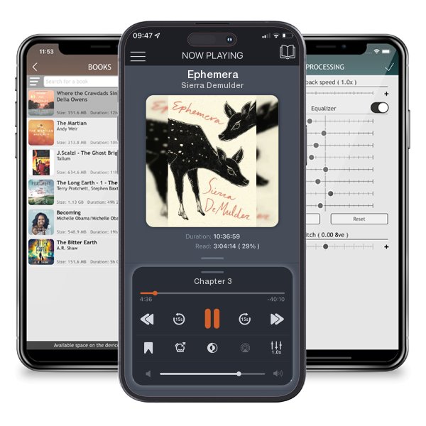 Download fo free audiobook Ephemera by Sierra Demulder and listen anywhere on your iOS devices in the ListenBook app.