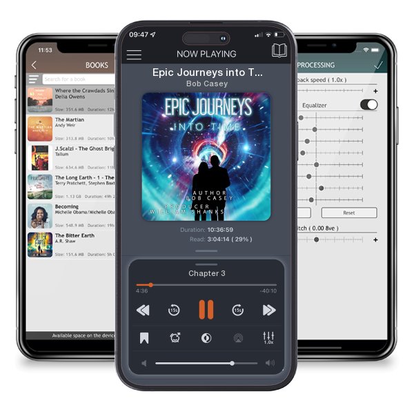 Download fo free audiobook Epic Journeys into Time by Bob Casey and listen anywhere on your iOS devices in the ListenBook app.