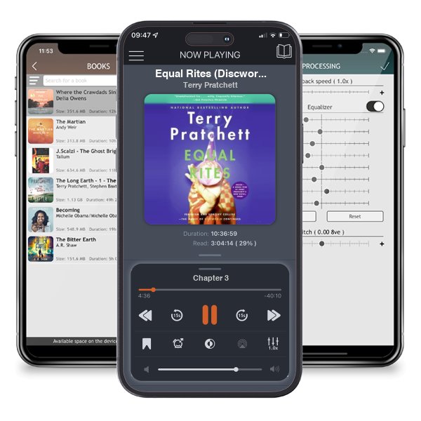 Download fo free audiobook Equal Rites (Discworld, #3; Witches, #1) by Terry Pratchett and listen anywhere on your iOS devices in the ListenBook app.