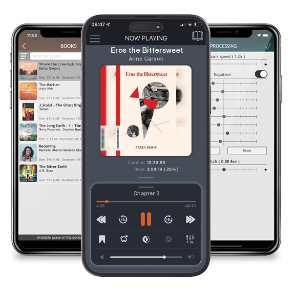 Download fo free audiobook Eros the Bittersweet by Anne Carson and listen anywhere on your iOS devices in the ListenBook app.