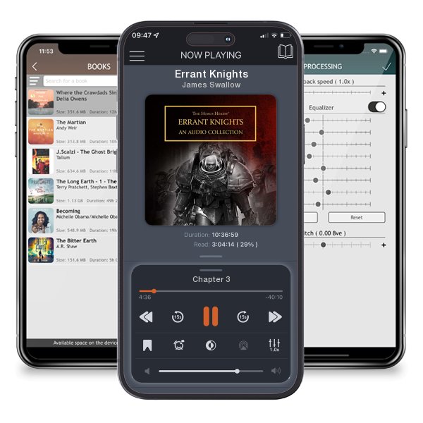 Download fo free audiobook Errant Knights by James Swallow and listen anywhere on your iOS devices in the ListenBook app.