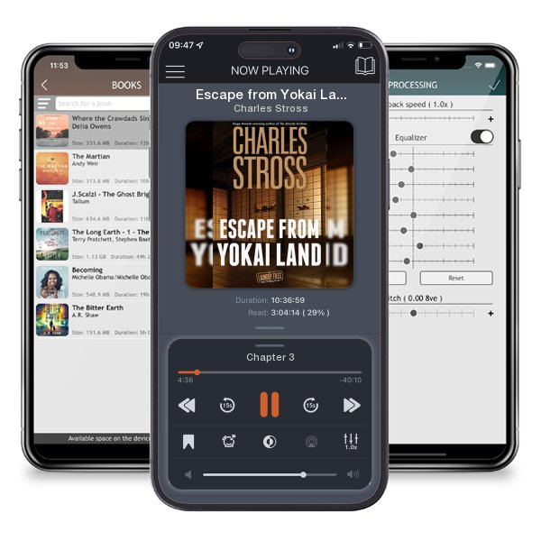Download fo free audiobook Escape from Yokai Land: A Laundry Files Novella by Charles Stross and listen anywhere on your iOS devices in the ListenBook app.
