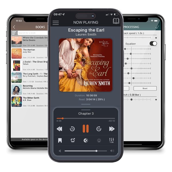 Download fo free audiobook Escaping the Earl by Lauren Smith and listen anywhere on your iOS devices in the ListenBook app.