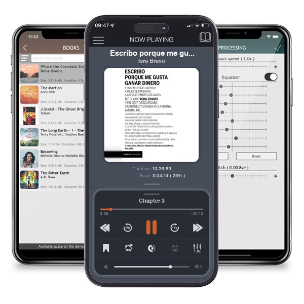 Descargar audiolibro gratis Escribo porque me gusta ganar dinero by Isra Bravo y escuchar en cualquier lugar en sus dispositivos iOS en la aplicación ListenBook.