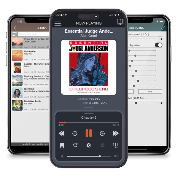 Download fo free audiobook Essential Judge Anderson: Childhood\'s End Volume 3 - Essential Judge Anderson by Alan Grant and listen anywhere on your iOS devices in the ListenBook app.