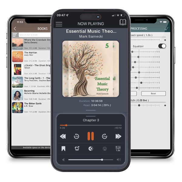 Download fo free audiobook Essential Music Theory Level 5 by Mark Sarnecki and listen anywhere on your iOS devices in the ListenBook app.