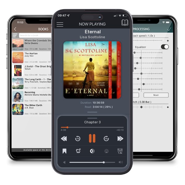 Download fo free audiobook Eternal by Lisa Scottoline and listen anywhere on your iOS devices in the ListenBook app.