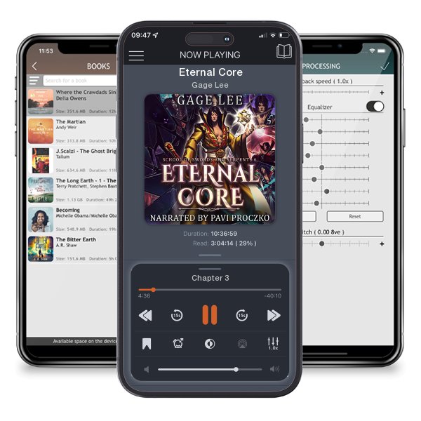 Download fo free audiobook Eternal Core by Gage Lee and listen anywhere on your iOS devices in the ListenBook app.