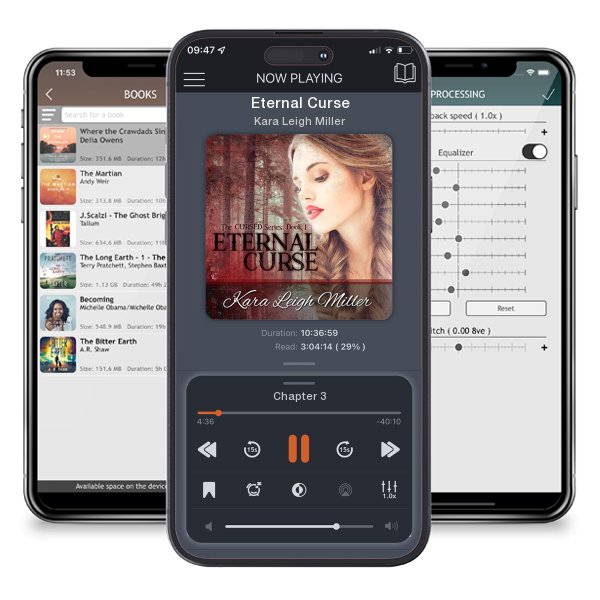 Download fo free audiobook Eternal Curse by Kara Leigh Miller and listen anywhere on your iOS devices in the ListenBook app.