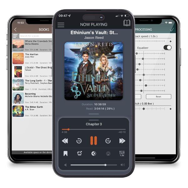 Download fo free audiobook Ethinium\'s Vault: Steam & Aether, Book 1 by Jaxon Reed and listen anywhere on your iOS devices in the ListenBook app.