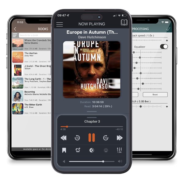 Download fo free audiobook Europe in Autumn (The Fractured Europe Sequence, #1) by Dave Hutchinson and listen anywhere on your iOS devices in the ListenBook app.