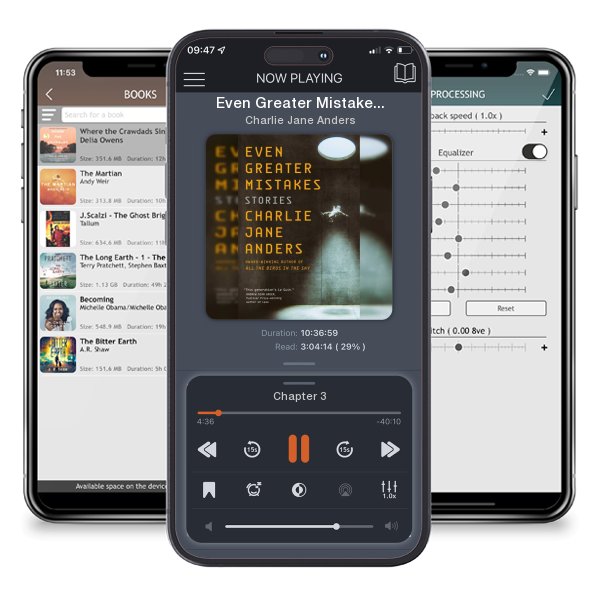 Download fo free audiobook Even Greater Mistakes: Stories by Charlie Jane Anders and listen anywhere on your iOS devices in the ListenBook app.