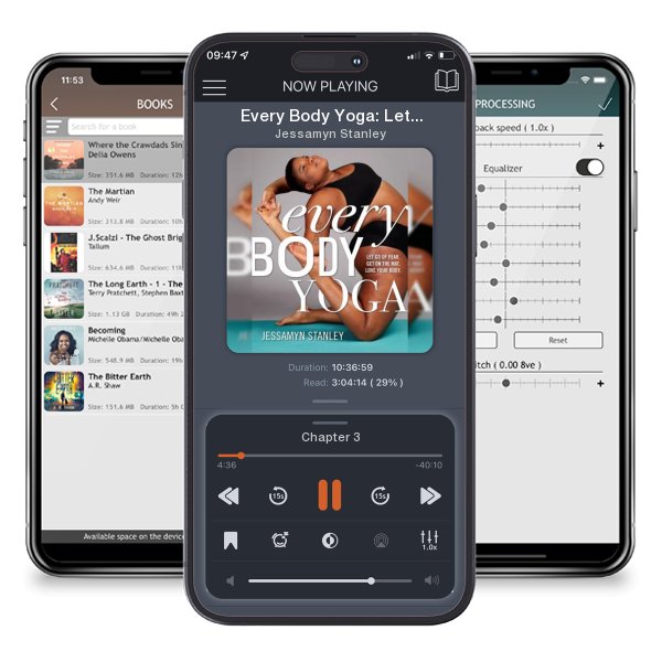 Download fo free audiobook Every Body Yoga: Let Go of Fear, Get On the Mat, Love Your Body. by Jessamyn Stanley and listen anywhere on your iOS devices in the ListenBook app.
