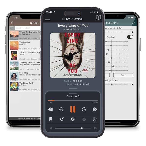 Download fo free audiobook Every Line of You by Naomi Gibson and listen anywhere on your iOS devices in the ListenBook app.