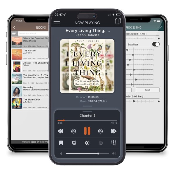 Download fo free audiobook Every Living Thing: The Great and Deadly Race to Know All Life by Jason Roberts and listen anywhere on your iOS devices in the ListenBook app.