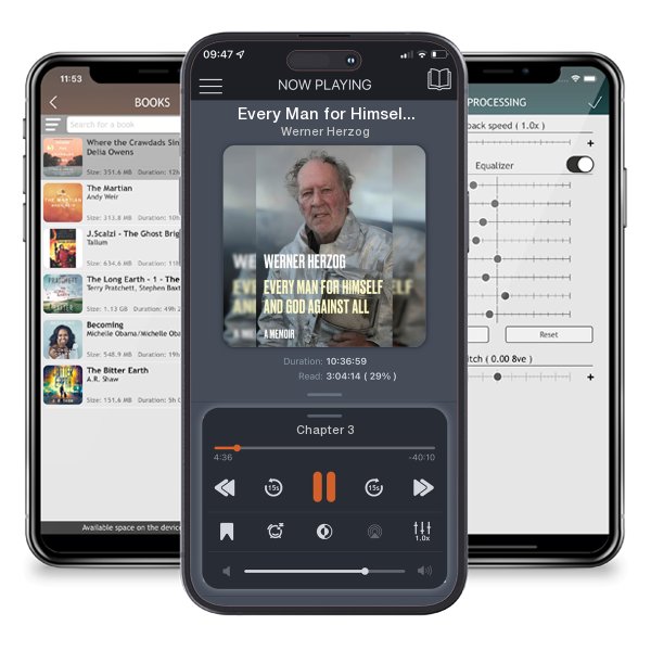 Download fo free audiobook Every Man for Himself and God Against All: A Memoir by Werner Herzog and listen anywhere on your iOS devices in the ListenBook app.