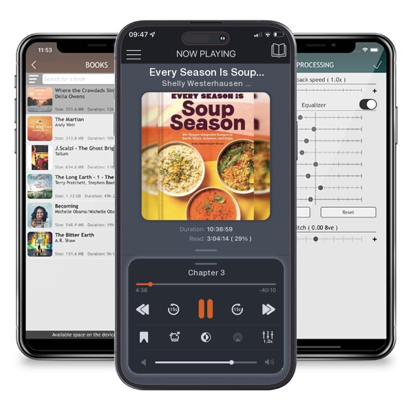 Download fo free audiobook Every Season Is Soup Season: 85+ Souper-Adaptable Recipes to... by Shelly Westerhausen Worcel and listen anywhere on your iOS devices in the ListenBook app.
