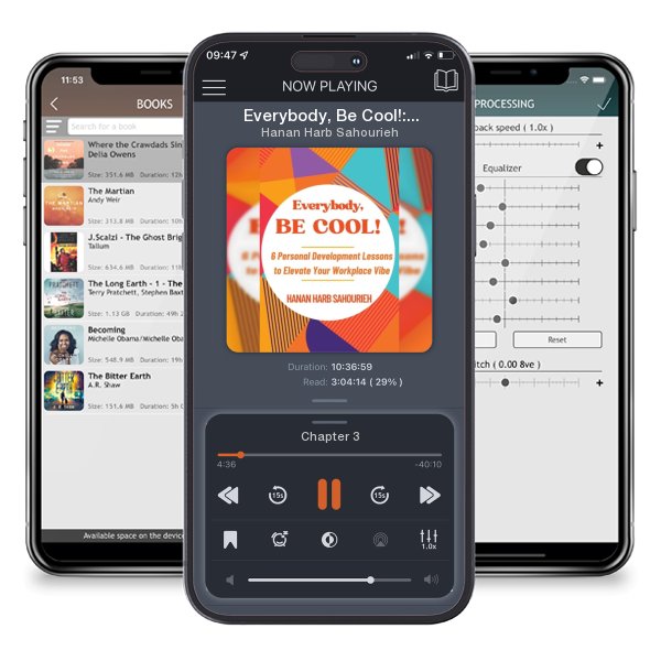 Download fo free audiobook Everybody, Be Cool!: 6 Personal Development Lessons to Elevate Your Workplace Vibe by Hanan Harb Sahourieh and listen anywhere on your iOS devices in the ListenBook app.