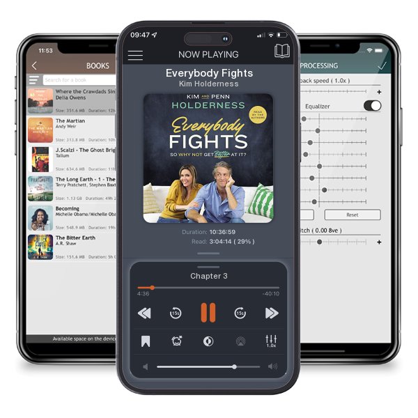 Download fo free audiobook Everybody Fights by Kim Holderness and listen anywhere on your iOS devices in the ListenBook app.