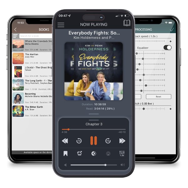 Download fo free audiobook Everybody Fights: So Why Not Get Better at It? by Kim Holderness and Penn Holderness and listen anywhere on your iOS devices in the ListenBook app.