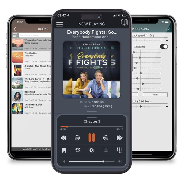 Download fo free audiobook Everybody Fights: So Why Not Get Better at It? by Penn Holderness and Kim Holderness and listen anywhere on your iOS devices in the ListenBook app.