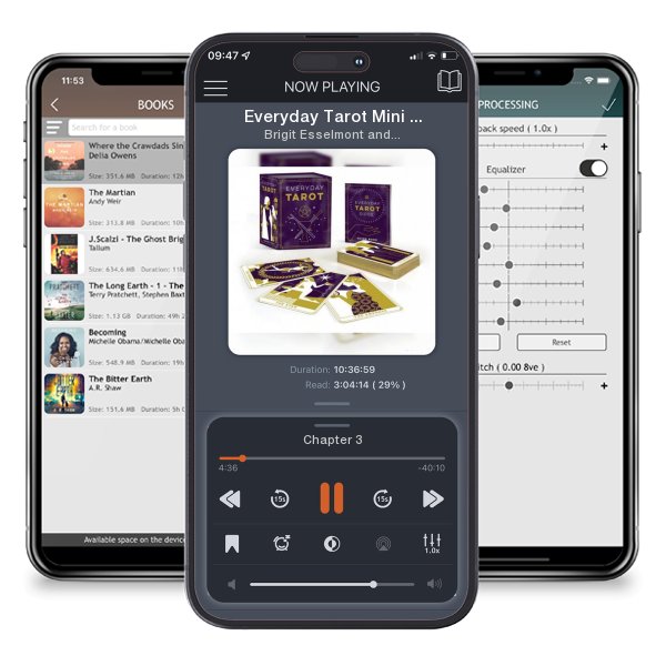 Download fo free audiobook Everyday Tarot Mini Tarot Deck by Brigit Esselmont and Eleanor Grosch and listen anywhere on your iOS devices in the ListenBook app.