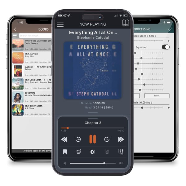 Download fo free audiobook Everything All at Once: A Memoir by Stephanie Catudal and listen anywhere on your iOS devices in the ListenBook app.