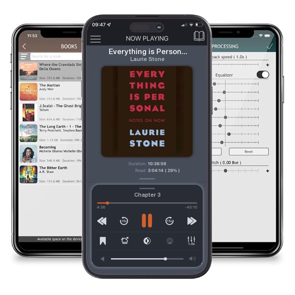 Download fo free audiobook Everything is Personal: Notes on Now by Laurie Stone and listen anywhere on your iOS devices in the ListenBook app.
