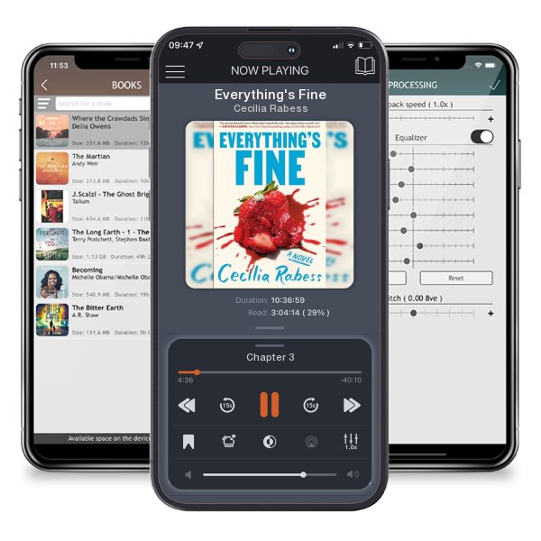 Download fo free audiobook Everything's Fine by Cecilia Rabess and listen anywhere on your iOS devices in the ListenBook app.