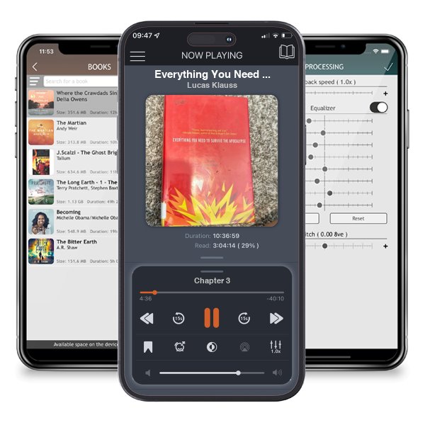 Download fo free audiobook Everything You Need to Survive the Apocalypse by Lucas Klauss and listen anywhere on your iOS devices in the ListenBook app.