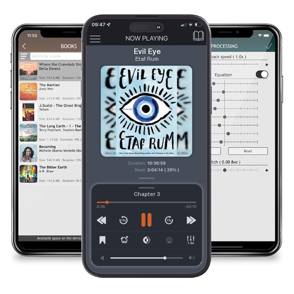 Download fo free audiobook Evil Eye by Etaf Rum and listen anywhere on your iOS devices in the ListenBook app.