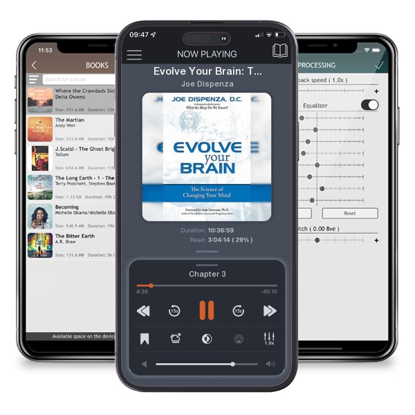 Download fo free audiobook Evolve Your Brain: The Science of Changing Your Mind by Joe Dispenza and listen anywhere on your iOS devices in the ListenBook app.