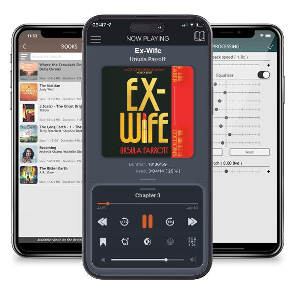 Download fo free audiobook Ex-Wife by Ursula Parrott and listen anywhere on your iOS devices in the ListenBook app.