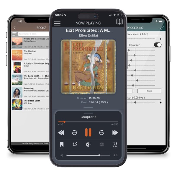 Download fo free audiobook Exit Prohibited: A Memoir by Ellen Estilai and listen anywhere on your iOS devices in the ListenBook app.