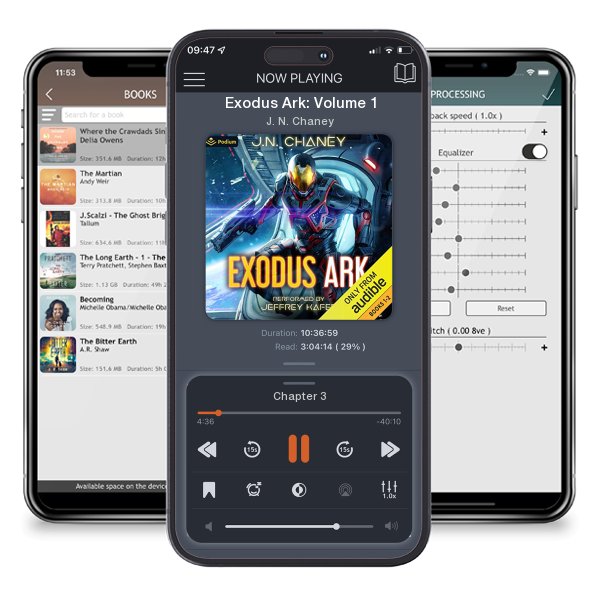 Download fo free audiobook Exodus Ark: Volume 1 by J. N. Chaney and listen anywhere on your iOS devices in the ListenBook app.