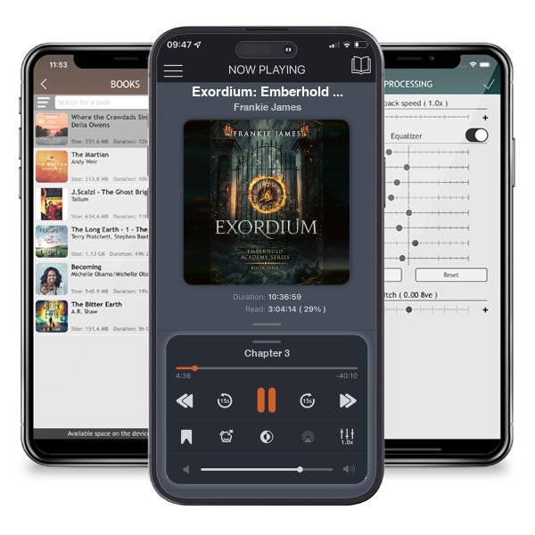 Download fo free audiobook Exordium: Emberhold Academy Series by Frankie James and listen anywhere on your iOS devices in the ListenBook app.