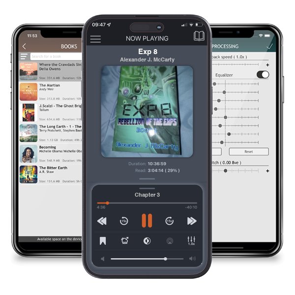 Download fo free audiobook Exp 8 by Alexander J. McCarty and listen anywhere on your iOS devices in the ListenBook app.