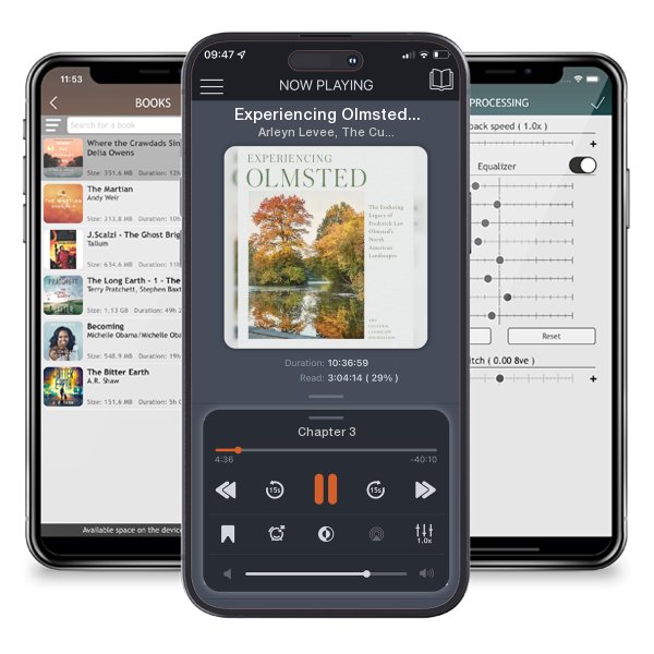 Download fo free audiobook Experiencing Olmsted: The Enduring Legacy of Frederick Law... by Arleyn Levee, The Cultural Landscape Foundation, et al. and listen anywhere on your iOS devices in the ListenBook app.