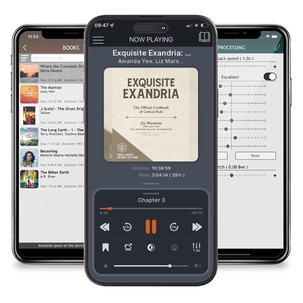 Download fo free audiobook Exquisite Exandria: The Official Cookbook of Critical Role by Amanda Yee, Liz Marsham, et al. and listen anywhere on your iOS devices in the ListenBook app.