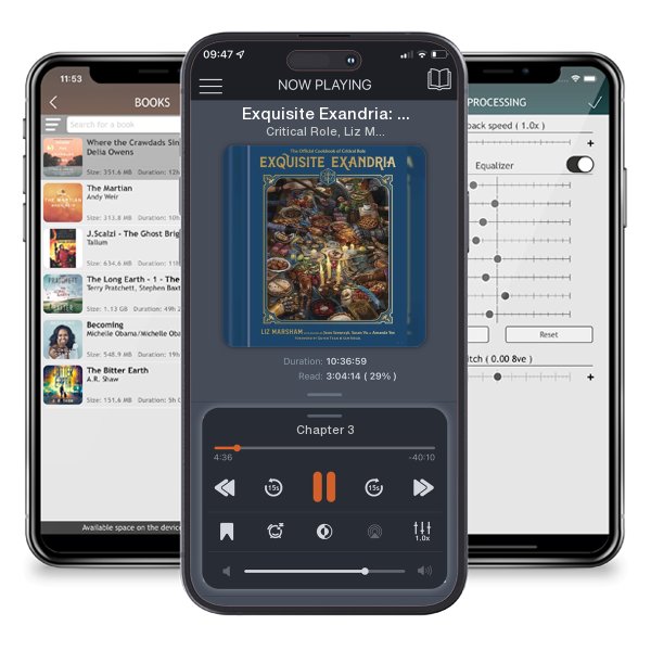 Download fo free audiobook Exquisite Exandria: The Official Cookbook of Critical Role by Critical Role, Liz Marsham, et al. and listen anywhere on your iOS devices in the ListenBook app.