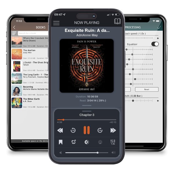 Download fo free audiobook Exquisite Ruin: A darkly sensual reimagining of the Minotaur myth - The Labyrinth by AdriAnne May and listen anywhere on your iOS devices in the ListenBook app.