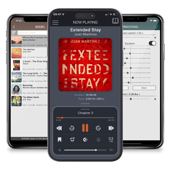 Download fo free audiobook Extended Stay by Juan Martinez and listen anywhere on your iOS devices in the ListenBook app.