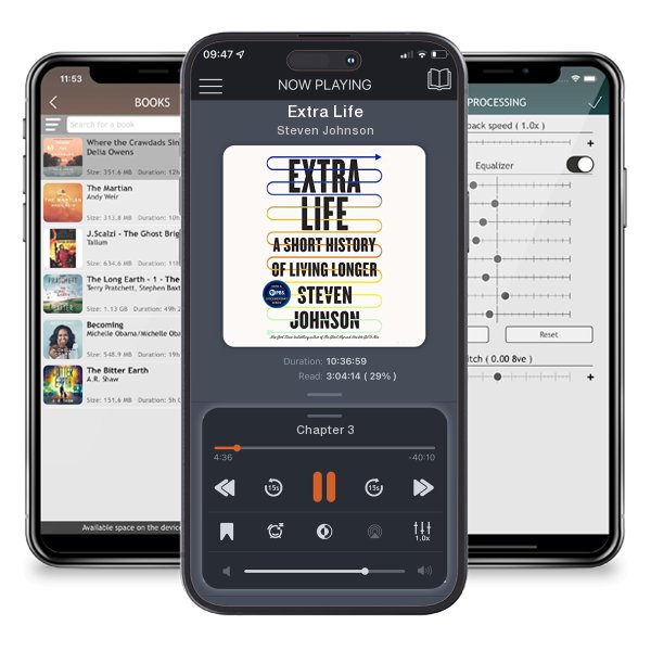 Download fo free audiobook Extra Life by Steven Johnson and listen anywhere on your iOS devices in the ListenBook app.