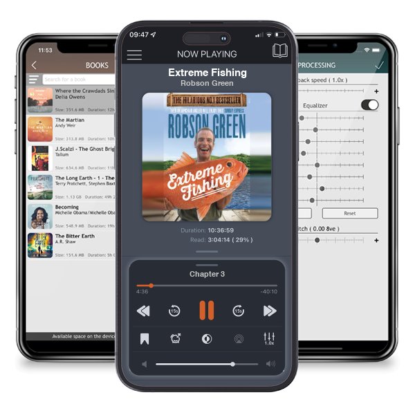 Download fo free audiobook Extreme Fishing by Robson Green and listen anywhere on your iOS devices in the ListenBook app.