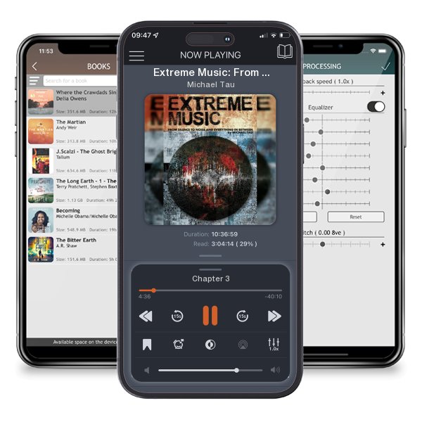 Download fo free audiobook Extreme Music: From Silence to Noise and Everything in Between by Michael Tau and listen anywhere on your iOS devices in the ListenBook app.